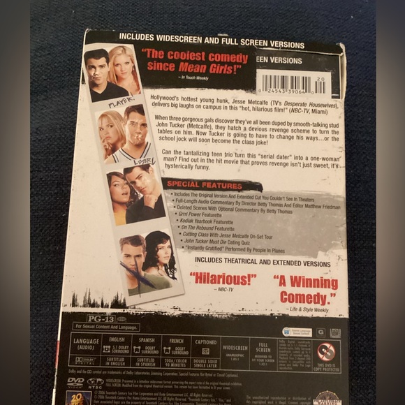 John Tucker Must Die DVD - Picture 2 of 2